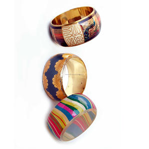 Handmade Silver <b>Copper</b> Brass <b>Bangles</b> High Quality Classic Brass <b>BANGLES</b> Wholesale for Engagement Anniversary Hot Selling Product - Product Image 4