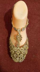 รองเท้าคุสซ่าแฟชั่นสำหรับผู้หญิงรุ่นล่าสุด พร้อมเพย์ล / คุสซ่า / รองเท้าคุสซ่าสำหรับผู้หญิงอินเดีย - Product Image 5