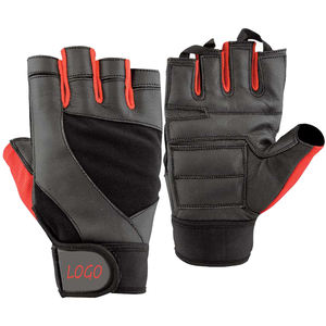 Guantes de levantamiento de pesas de cuero de neopreno para ejercicio de gimnasio de primera clase de alta calidad Diseño personalizado Guantes más buscados - Product Image 1