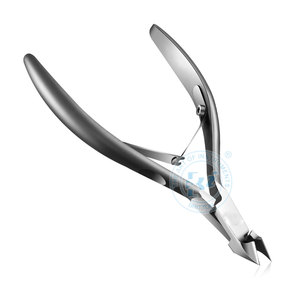 Meilleur prix Outil de soin des ongles professionnel en acier inoxydable durable-Pince à ongles à ressort pour les doigts et les orteils - Product Image 4