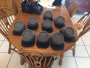 Venta al por mayor de sombreros de Kepis estilo Richmond de reproducción Premium hechos a mano con logotipo de requisito de aduana - Product Image 6