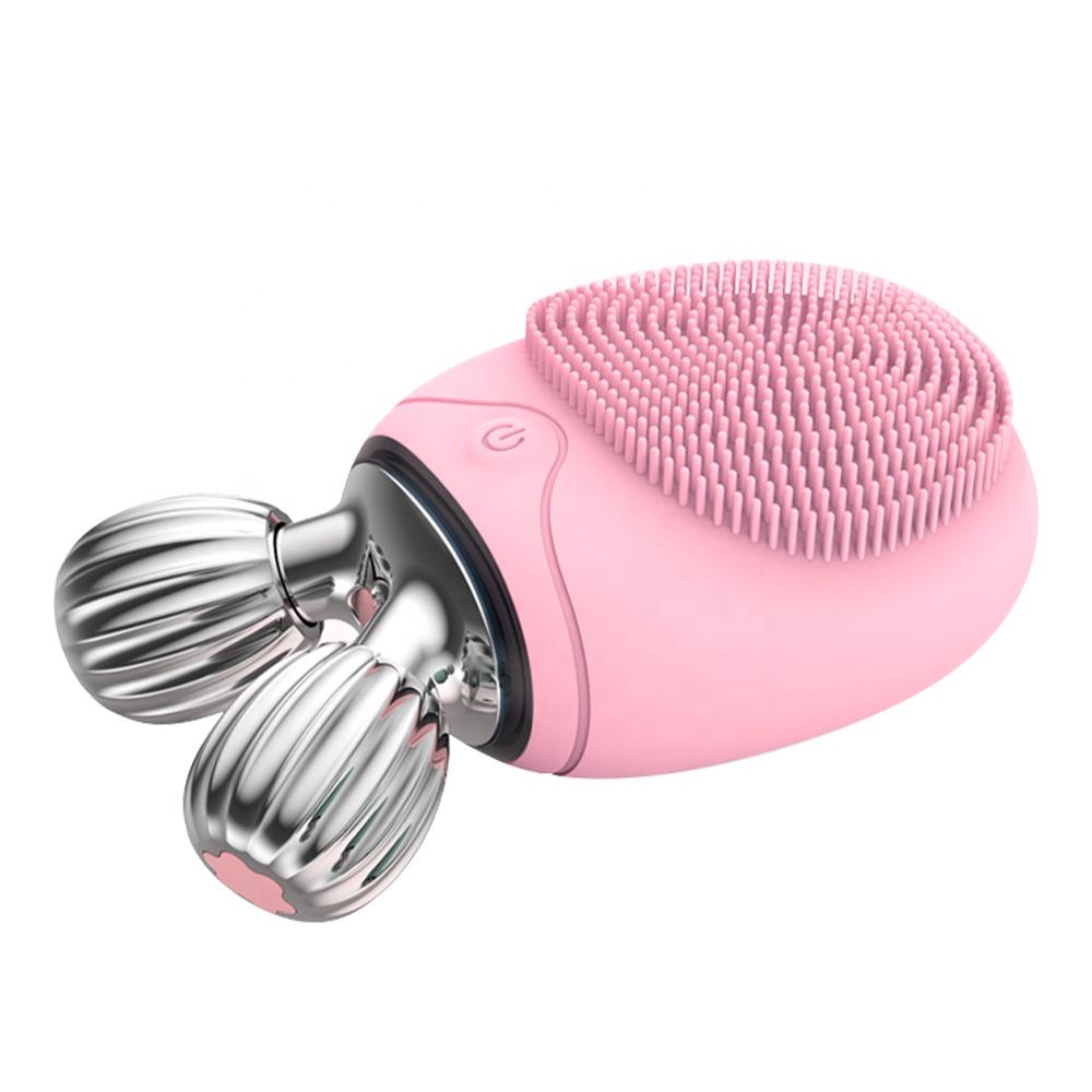 Roller Face Massager Silicone Makeup Brush Cleaner 2021 Planner Beauty & Personal Care 3D Facial Cleansing Brush Silicone DC 5V