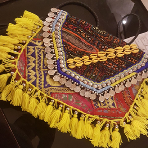 Indian Traditional handmade Embroidery banjara Ibiza Style Clutch Purse - Product Image 1