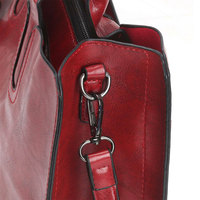 Sac à main en cuir de grande taille pour femmes, tendance, avec fermeture éclair, bandoulière réglable, logo personnalisé, haute qualité, nouveau design