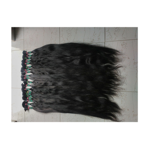 Venta al por mayor de alta calidad de la India Remy extensiones de cabello humano barato pelucas de pelo real - Product Image 1