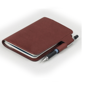 High Quality Most Popular Brown Color <b>A5</b> size Genuine Leather Notebook <b>diary</b> - Product Image 1