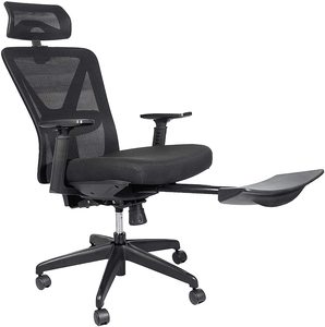 Fabricant <span class=keywords><strong>de</strong></span> chaises <span class=keywords><strong>de</strong></span> <span class=keywords><strong>bureau</strong></span> Roues grises 3 en 1 Chaises <span class=keywords><strong>de</strong></span> <span class=keywords><strong>bureau</strong></span> ergonomiques en maille avec repose-pieds - Product Image 3
