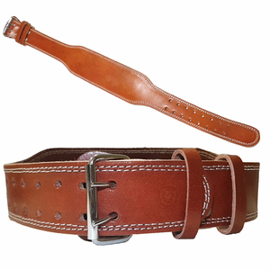 เข็มขัดยกน้ำหนักวัวพร้อมหัวเข็มขัดแบบคันโยกสำหรับออกกำลังกายและฟิตเนส - Product Image 4