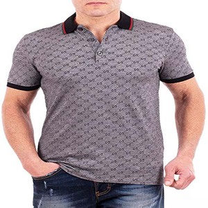 Tissu jersey de golf 100 % coton polyester anti-plis pour hommes, disponible en gros, avec motifs imprimés et brodés, personnalisable pour conception OEM - Product Image 6