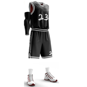 Uniforme de basket-ball vierge, maillot réversible, vente en gros, uniforme d'équipe - Product Image 2