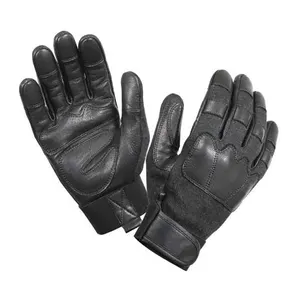 Protective High Quality Tactical Gloves Cut Resistant Hard Knuckle Leather Tactical Gloves Wholesale Price OEM Tactical Gloves
