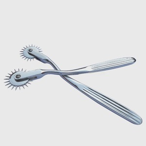 Base d'instrument chirurgical de moulinet de Wartenberg manuel d'acier inoxydable - Product Image 2
