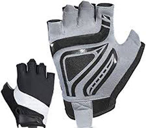 Gants de gymnastique d'exercice d'haltérophilie sans doigts MESH - Product Image 1