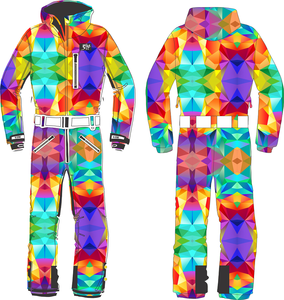 Trajes de esquí para hombre, ropa de esquí de invierno con capucha acoplable, colores personalizados, diseños personalizados, a prueba de viento, impermeable, transpirable - Product Image 2