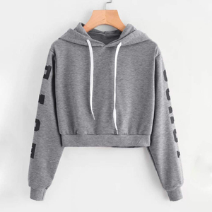 เสื้อฮู้ดพิมพ์ลายดอกไม้สำหรับผู้หญิง,แบบสั่งทำ - Product Image 1