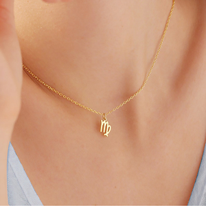 Collier Horoscope astrologique du zodiaque, collier en or, signe de la Constellation, cadeau d'anniversaire d'astrologie - Product Image 6