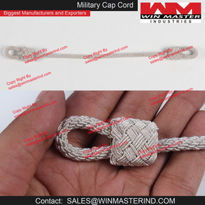 Haute Qualité Cérémonie Uniforme Bouchon Cordon/Lingots Fil de Cérémonie Agents Cap Cordons - Product Image 6