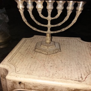 Best quality Polished Menorah <b>small</b> size brass menorah Religious <b>Candle</b> Holder from Indian manufacturer - Product Image 5