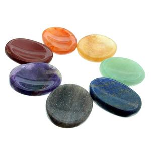 Pierre de pouce en cristal de haute qualité 7 chakra pierre inquiétude du pouce en cristal pierre naturelle grossiste de pierres précieuses de guérison - Product Image 3