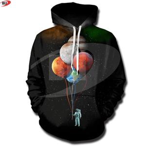 Pull à capuche personnalisé 3D imprimé par sublimation prix de gros sweats à capuche en tissu polyester avec impression de logo personnalisé pour hommes femmes - Product Image 5