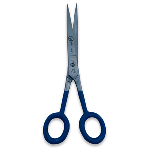 Ciseaux de coupe de coiffure ergonomiques avec réglage de la tension de la poignée en acier inoxydable super tranchant-Outil de beauté de haute qualité - Product Image 1