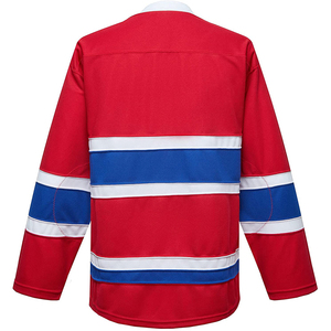 เสื้อกีฬาฮอกกี้แฟชั่นแบบยูนิเซ็กซ์ชุดเล่นฮ็อกกี้น้ำแข็งบริการ OEM สำหรับผู้ใหญ่ - Product Image 3