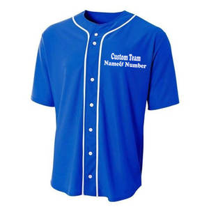 Camiseta de béisbol para hombre, de alta calidad, barata, venta al por mayor - Product Image 3