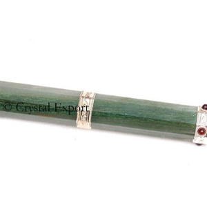 Baguettes de guérison d'avion Aventurine verte, pièces, vente de grossiste - Product Image 1