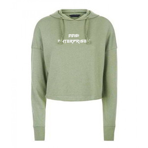 Sudadera corta con capucha de manga larga para mujer, Jersey de punto, Tops, ropa para mujer - Product Image 1