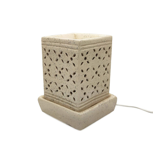 Handcrafted <b>Ceramic</b> Electric Aroma Oil <b>Diffuser</b> Table <b>Diffuser</b> | Essential Oil Burner for Home Fragrance Spa Decor New Arrival - Product Image 3