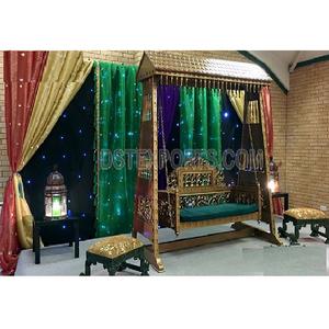 ชุดสวิงเวทีงานแต่งงานสไตล์อินเดียสุดน่ารักชุดชิงช้าสำหรับตกเเต่งงานของตกแต่งเวทีแต่งงานสไตล์เอเชีย - Product Image 1