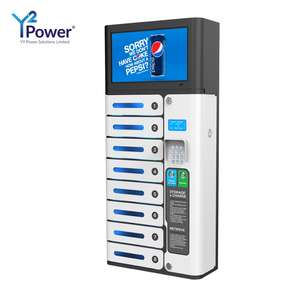 Casillero de Carga Móvil <span class=keywords><strong>MIA</strong></span> PRO de 8 Compartimentos con Código PIN y Pantalla Digital Android de 14 Pulgadas, Estación de Carga para Restaurante o Cafetería - Product Image 3