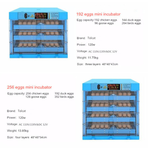 Tolcat-incubadora de huevos con cajón para reptiles, máquina de incubación de 64 huevos, energía solar, pollos, nuevo tipo, 2021 - Product Image 5