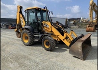 Mesin Konstruksi Harga Murah Pemuat Backhoe 4 Roda 3.6ton