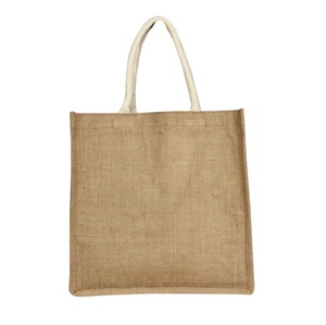 Sac d'épicerie en Jute naturelle de bonne qualité, pour les courses, fourre-tout, transport de légumes, imprimé, pour la cuisine - Product Image 5