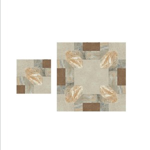 Baldosas de porcelana para balcón y sala de estar, 40x40cm, modelo arena Beige mármol piedra antideslizante casa - Product Image 2