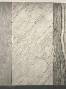 Carreaux de porcelaine gris modernes 9 mm d'épaisseur Finition métallique Antidérapant Isolation thermique Mur intérieur Conférence Briques réfractaires Planchers - Product Image 2