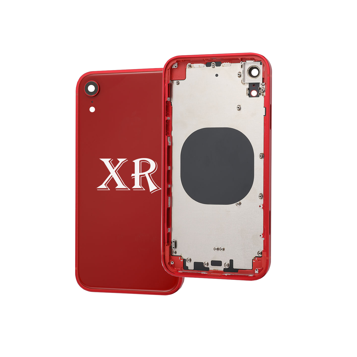 Задняя крышка батарейного отсека для мобильного телефона IPhone XR, полноразмерная средняя рамка с небольшими деталями, с логотипом на заказ