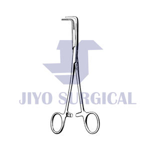 Pince à mélange en acier inoxydable Instrument chirurgical | Pince à pansement droite et incurvée | Pinces à usage médical - Product Image 3