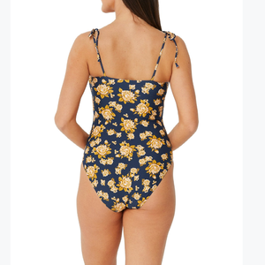 CARVICO <span class=keywords><strong>Vita</strong></span> ชุดว่ายน้ำชิ้นเดียวพิมพ์ลายดอกไม้สายผูกไหล่ทำเองชุดว่ายน้ำบิกินี่ชิ้นเดียว - Product Image 3