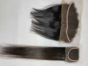 วิกผมแท้ 100% แบบอินเดีย รีมี่ แฮร์  แบบตรง แบบหยัก แบบลอน  พร้อมเชือกผูกผม  ขนาด 4x4/5x5  แบบคลิป - Product Image 3