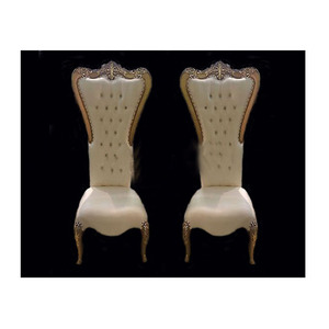 ชุดเก้าอี้เจ้าสาวแกะสลักลายใหม่ล่าสุดสำหรับเจ้าสาวเก้าอี้เจ้าบ่าวดีไซน์ใหม่เก้าอี้สำหรับงานแต่งงาน - Product Image 1