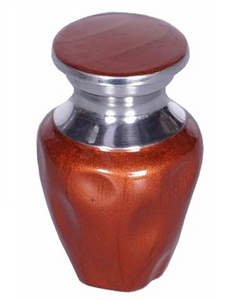 Urna Conmemorativa de Metal para Cenizas, Recuerdo para un Ser Querido, Urna para Cenizas Funerarias - Product Image 5