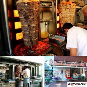 Máquina Manual de kebab para barbacoa, modelo <span class=keywords><strong>doner</strong></span> ps400h, suministro de fábrica de alta calidad - Product Image 5