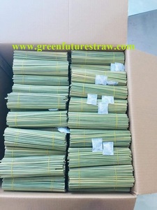 Venta directa de fábrica de Vietnam 100% pajitas de hierba de bambú natural para accesorios de bar - Product Image 2