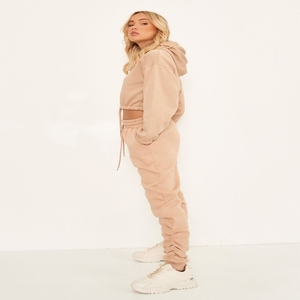 Luxury Street Wear Women Winter Fashion Girl Silk Sweat Suit and Tracksuit for <b>Running</b> and Jogging Style 2025 OEM & ODM - Product Image 4