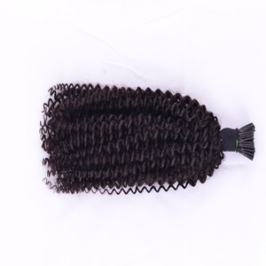 Tyagi I Tips Hair <b>Extension</b> Wholesale 100% Virgin Cuticle Aligned Indian Remy Hair <b>Micro</b> Links Natural Straight Wavy Curly 100g - Product Image 6