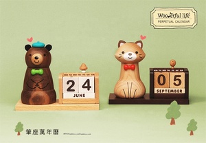 Bán buôn cuộc sống tuyệt vời beechwood đa chức năng Advent lịch <span class=keywords><strong>Pinocchio</strong></span> trang trí nội thất - Product Image 4