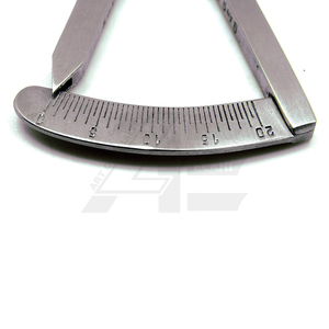 Calibrador Óseo Castroviejo Dental, Instrumento de Implante Ortopédico, Manual, Acero Inoxidable, Antioxidante, Certificado CE-LA - Product Image 6