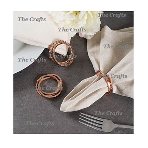 Wedding Dinner Table Accessories Napkin <b>Ring</b> With Premium Quality Customized Size Shape Napkin <b>Ring</b> In Bulk - Product Image 1
